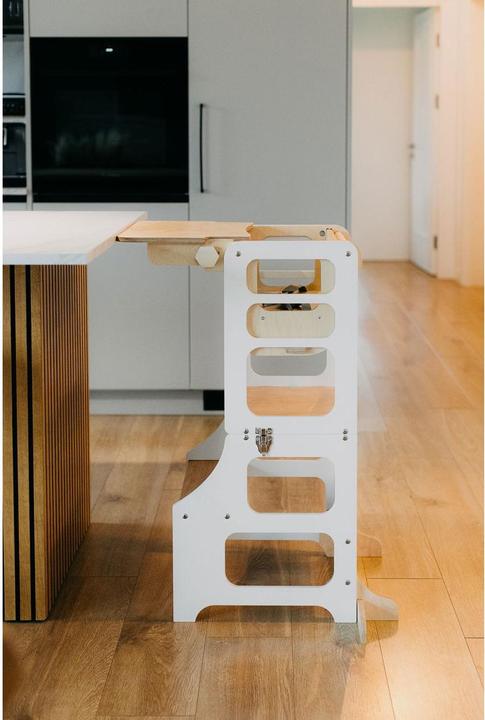 Image du produit Duck Woodworks klappbarer Lernturm und Hochstuhl