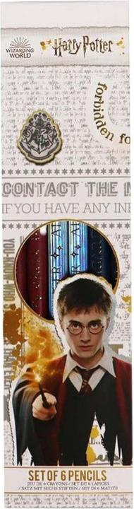Image du produit Harry Potter : Hogwarts Wands Set de 6 crayons (Blanc, Non contraignant)