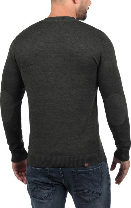 Actual product image Blend Lars Men's Jumper Knit Pullover With V-Neck Flecked (XXL)