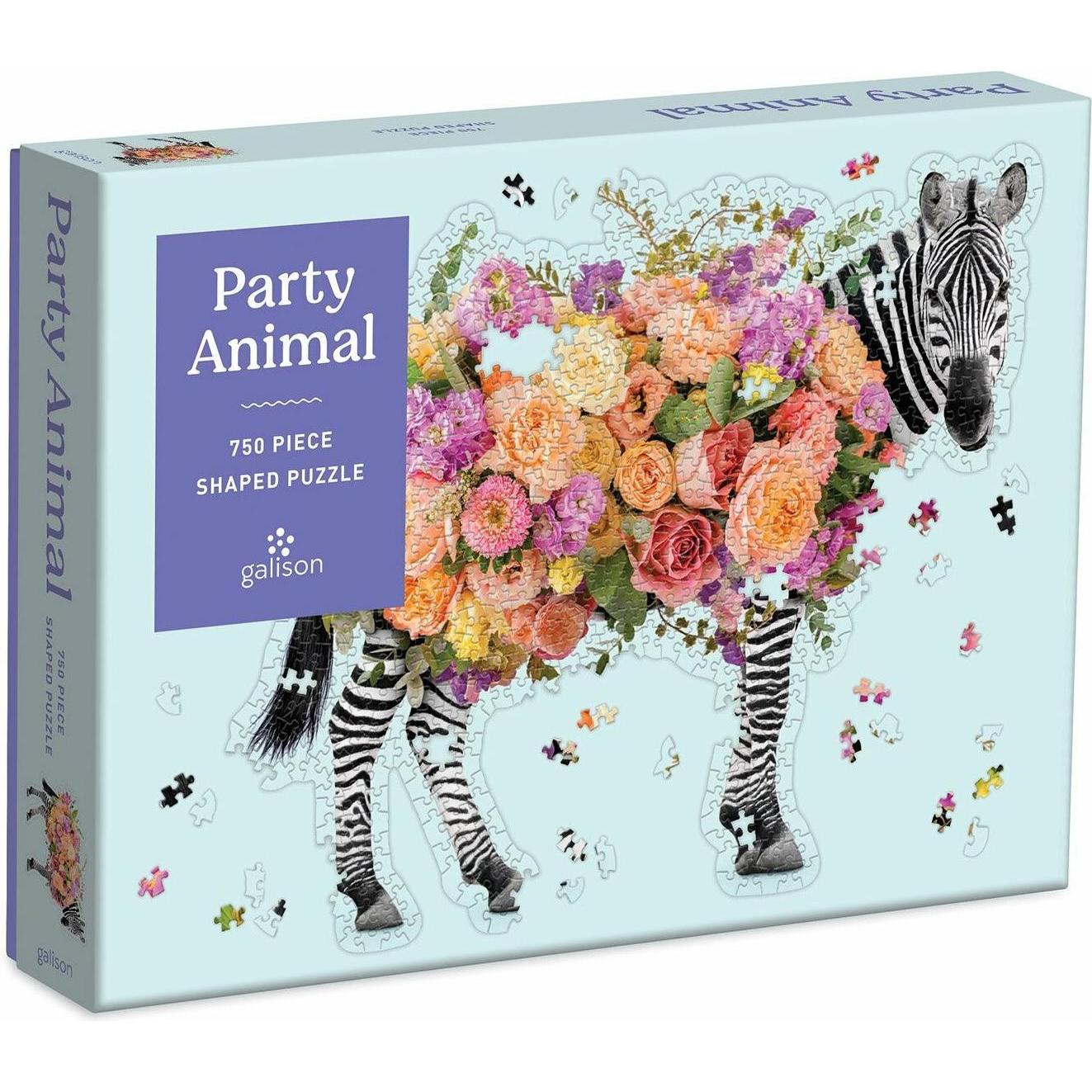 Abrams & Chronicle Party Animal 750 Piece Shaped Puzzle (Paul Fuentes Design, Englisch), Sonstige Literatur