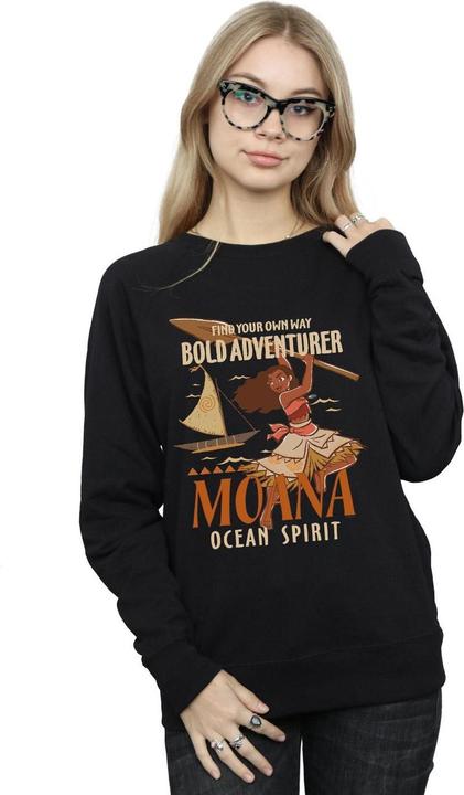 Actual product image Disney Womens/Ladies Moana Find Your Own Way Sweatshirt (L)