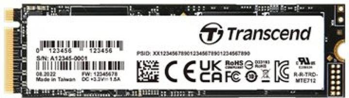 Produktbild Transcend 512GB M.2 2280 PCIe Gen4x4 NVMe 3D TLC B (512 GB, M.2 2280)