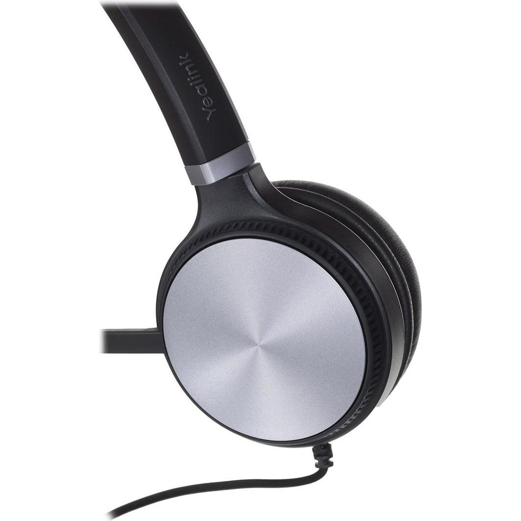 Thumbnail - Yealink UH36M (Kabelgebunden, USB-A), Office Headset, Schwarz, Silber