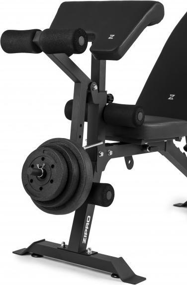 Actual product image Zipro Superset bench with shelf