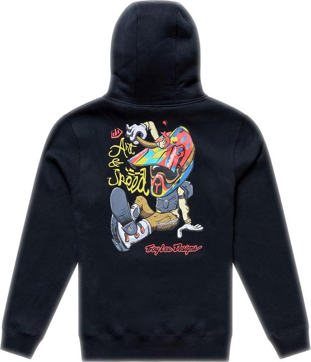 Produktbild Troy Lee Designs Pullover Hoodie, Heritage, black, S (S)