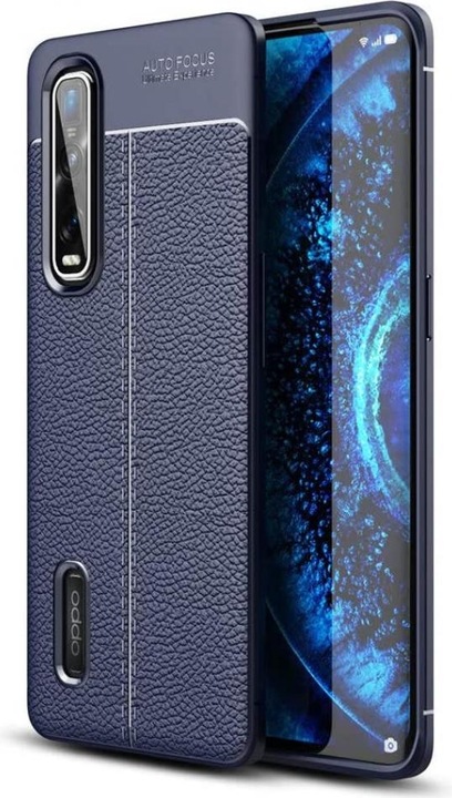 Produktbild Screenguard Oppo Find X2 Pro Hülle Leather Design TPU Cover (Oppo Find X2 Pro)