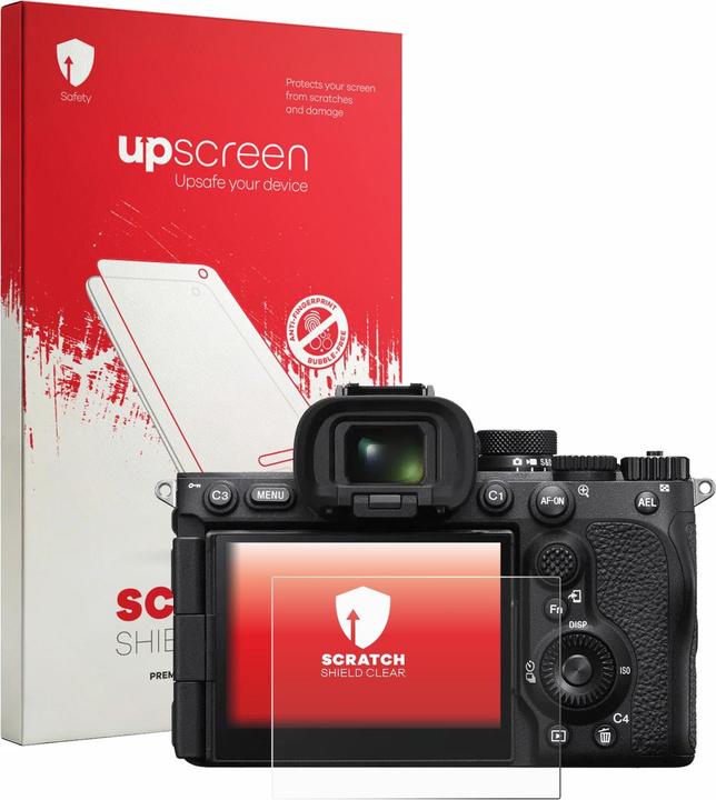 Produktbild upscreen Schutzfolie für Sony Alpha 7R VI Displayschutz Displayschutzfolie Folie Klar Transparent