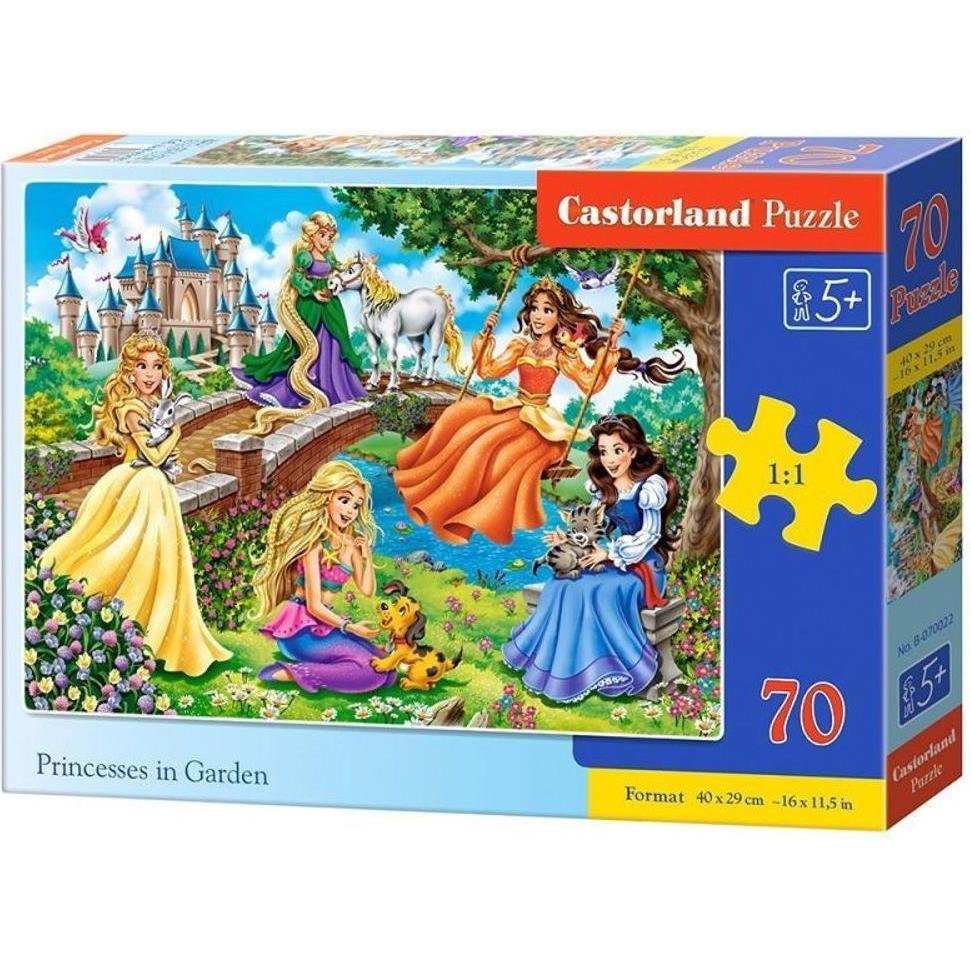 Castorland Princesses in Garden, Puzzle 70 Teile (70 Teile)