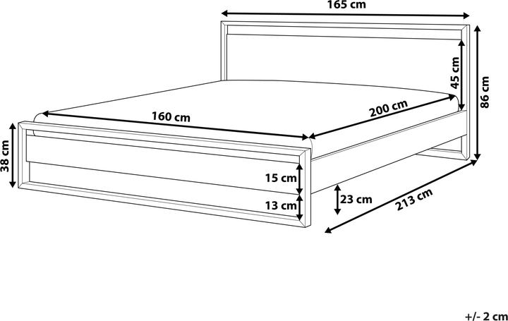 Actual product image Beliani Giulia (160 x 200 cm)