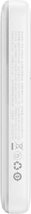 Actual product image Baseus Powerbank Comet 10000mAh, 22.5W (white) (10000 mAh, 22.50 W)