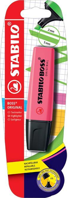 Immagine prodotto STABILO Evidenziatore - BOSS ORIGINAL - penna singola - rosa (1x)