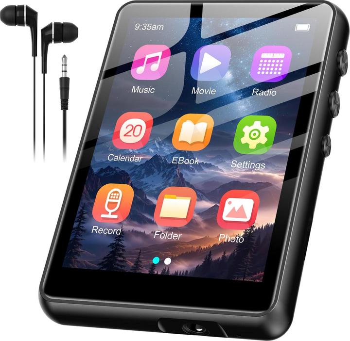 Swofy Bluetooth MP3 Player mit Touchscreen