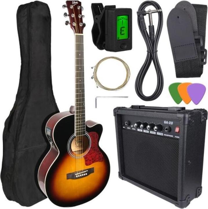 No Name V-TONE EAG SET SB Elektroakustische Gitarre. + Verstärker (Akustik Gitarre)