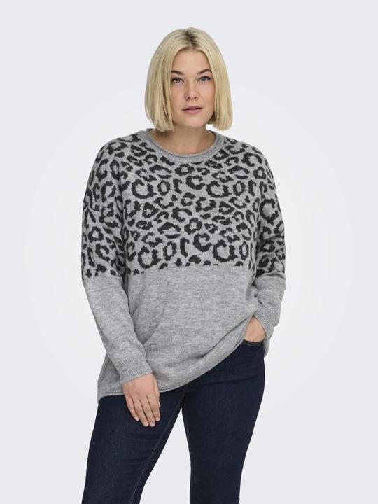 Produktbild Only Carjade Animal L/S O-Neck Knt Noos (L)