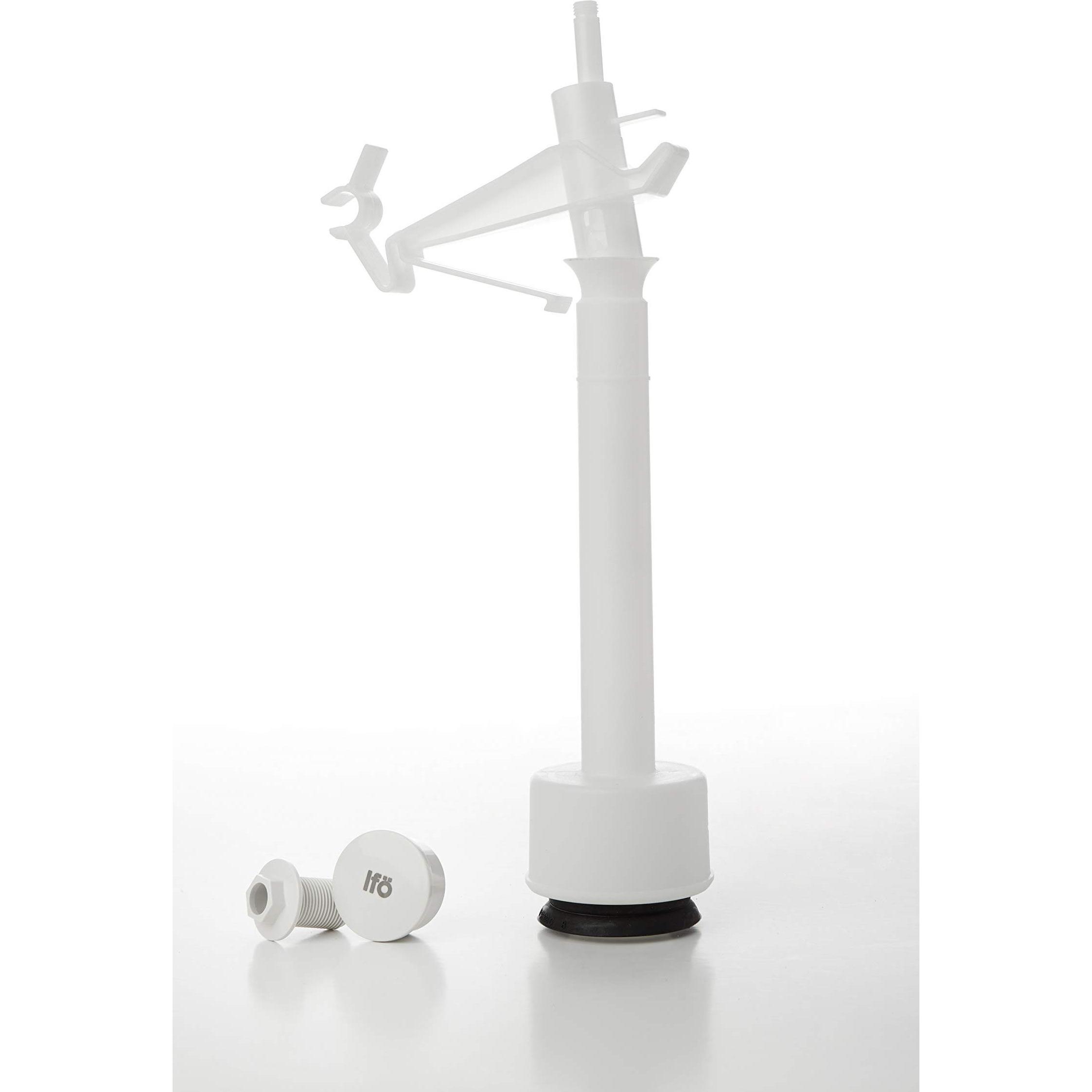 Ifö, Ventil, Aqua Auslassventil + l.Knopf - + Hebeknopf