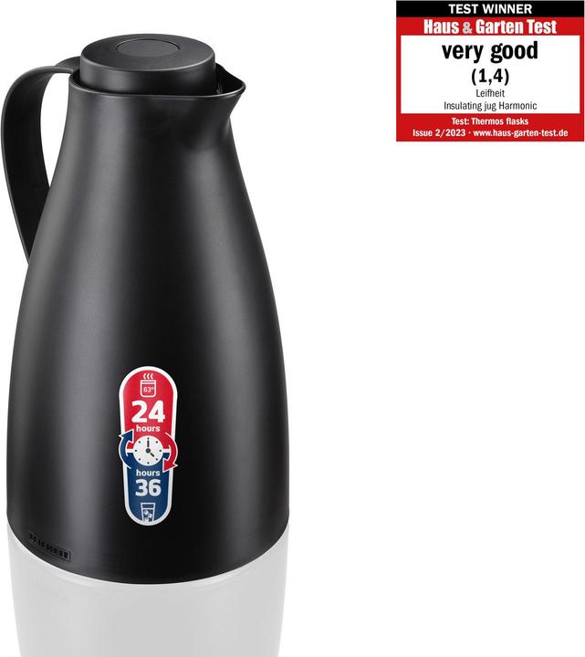 Produktbild Leifheit Isolierkanne Harmonic 1 l schwarz (1 l)