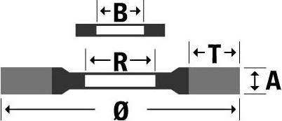 Actual product image Osborn Rundbürste