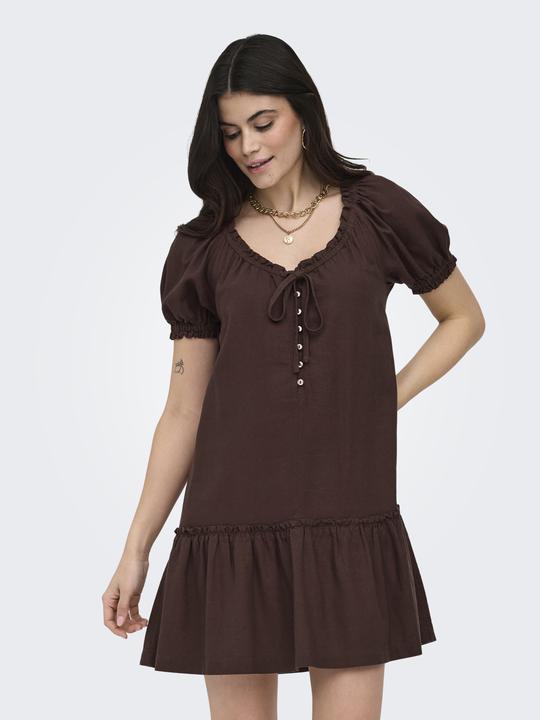 Produktbild Only ONLGOA Leinen Kurzes Kleid Kleid (XS)
