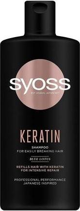 Produktbild Syoss Keratin (440 ml, Flüssiges Shampoo)