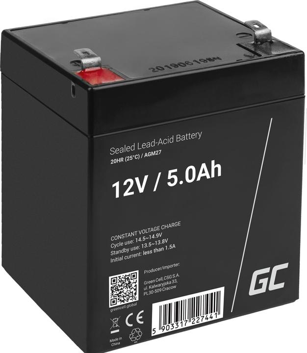 GreenCell AGM27 (12 V, 5 Ah)