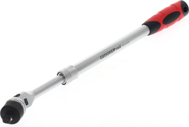 Actual product image Gedore Red red R60110009 2K-joint telescopic ratchet 1/2 430-580 mm (1/2")
