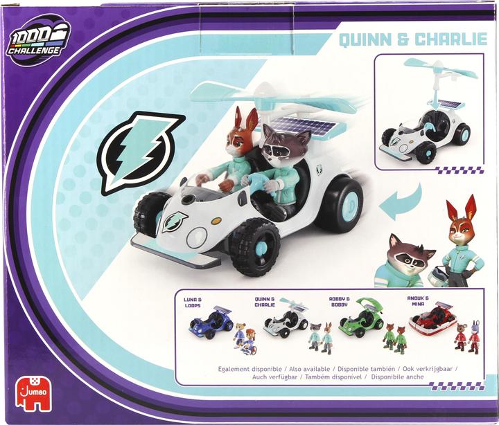 Actual product image Jumbo Mille Bornes Challenge Quinn und