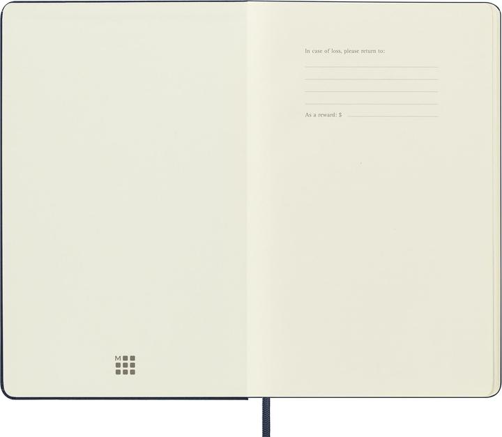 Produktbild Moleskine Classic L (A5, Blanko, Harter Einband)