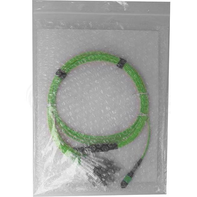 BlueOptics LWL MTP/APC-8xLC/UPC Breakout Kabel OM5 20 Meter (20 m), Netzwerkkabel