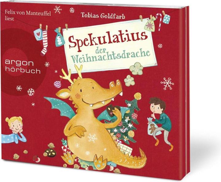 Actual product image Speculoos the Christmas dragon (Tobias Goldfarb, Felix von Manteuffel, Martina Leykamm, German)