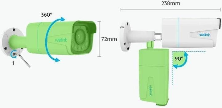 Actual product image Reolink P430-4K 8MP (3840 x 2160 pixels)