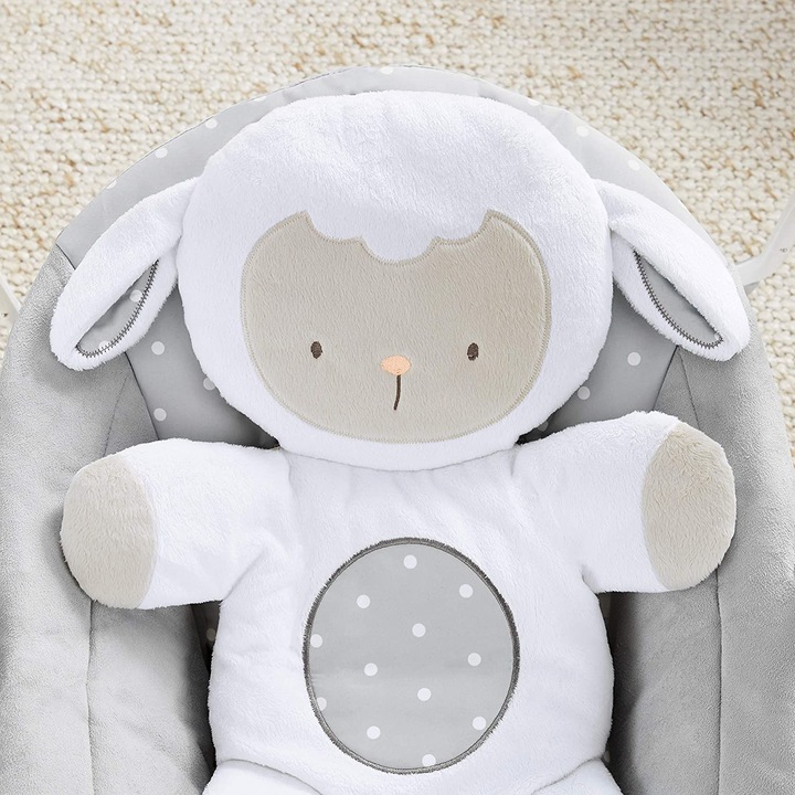 Actual product image Ingenuity Portable Baby Swing, Cuddle Lamb