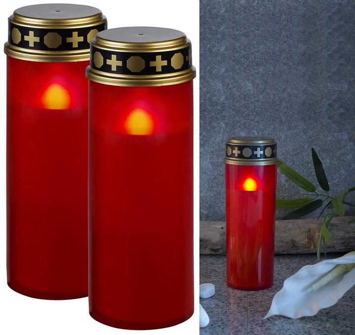 Immagine prodotto Pearl Set di 2 luci per tombe XL a LED (2 x)