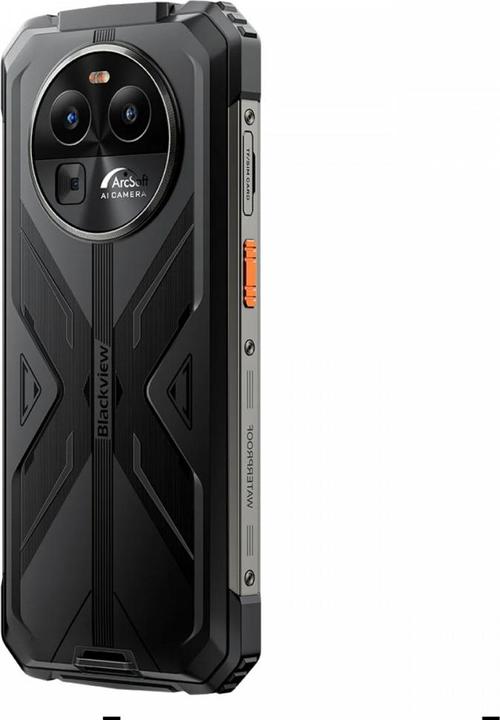 Actual product image Blackview BV8100 (Dual Sim - 6.5" Display - 256 GB, 8 GB RAM - NFC) Black (256 GB, Black, 6.50", Dual SIM)