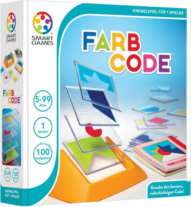 Smart Games Farb-Code (Spiel) (Dänisch, Deutsch, Finnisch, Französisch, Italienisch, Niederländisch, Norwegisch, Portugiesisch, Schwedisch, Spanisch)