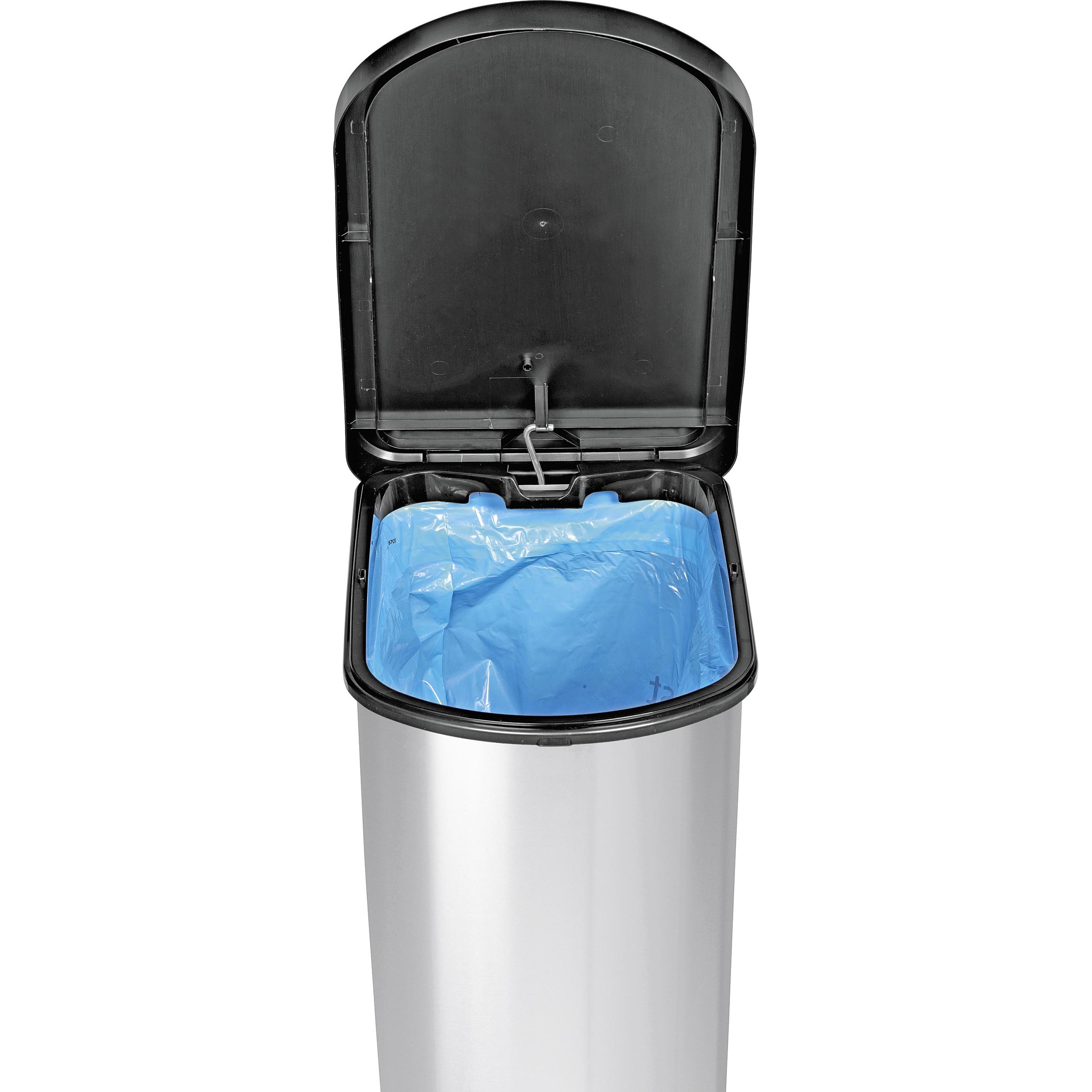 Thumbnail - Rotho Paso, Abfalleimer, Silber