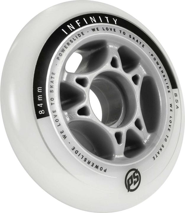 Produktbild Powerslide Skateboard Wheels Infinity 4-Pack 2023 (84 mm, 85A)