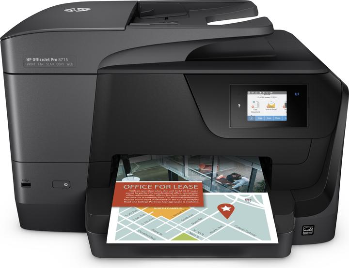 Produktbild HP Officejet Pro 8715 (Tintenpatrone, Farbe)