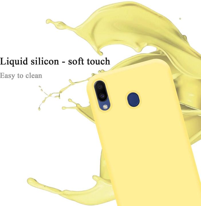 Produktbild Cadorabo TPU Liquid Silicone Case Cover (Samsung Galaxy M20)