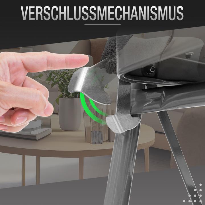 Actual product image Aktivshop Safety ladder "3- or 4-step" with handrail (Scaffolding, 46 cm)