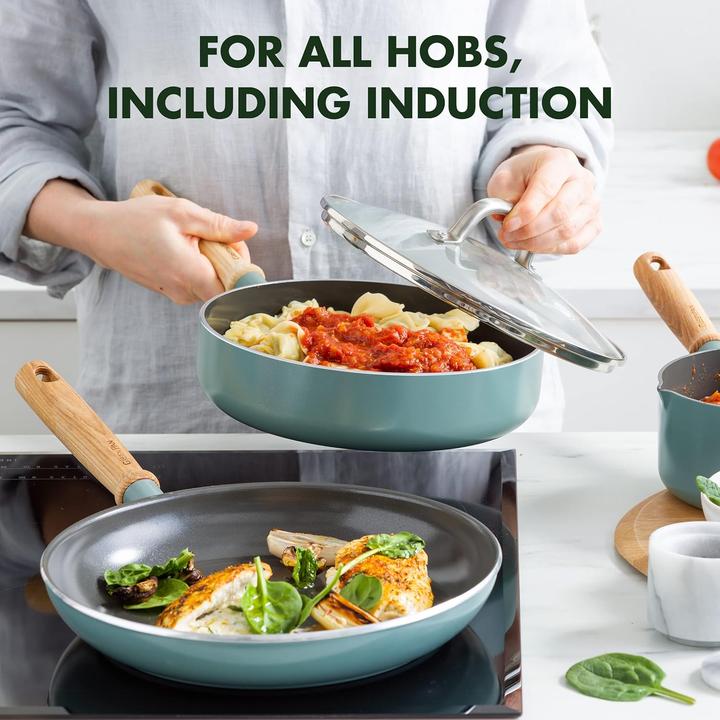 Actual product image Greenpan Mayflower (Frying pan, Saucepan, Aluminium, 28 x 6.20 cm)