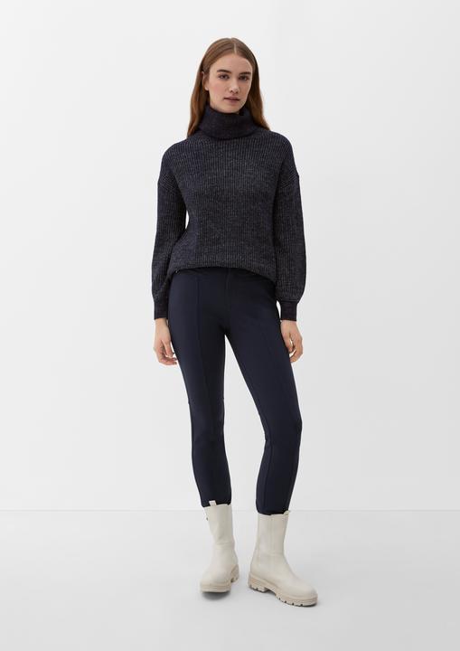 Produktbild s.Oliver Strickpullover Strickpullover mit Rollkragen (40)