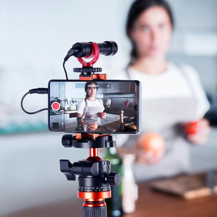 Actual product image K&F Concept Arca Swiss Quick Release Plate Smartphonehouder (KF-31.027) (Tripod smartphone holder)