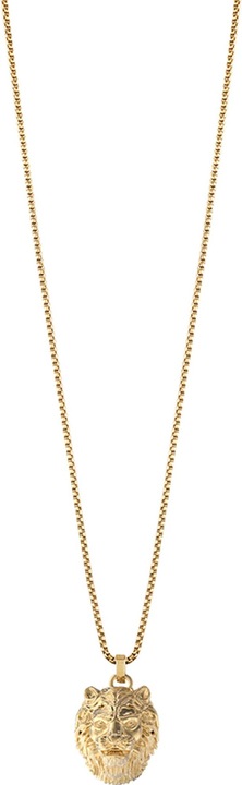 Guess Gold plated necklace with lion king Lion King JUMN01387JWYGT / U (M) (Edelstahl)