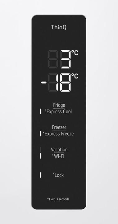 Immagine prodotto LG KØL/FRYS 186 CM, D, MOOD UP (387 l)