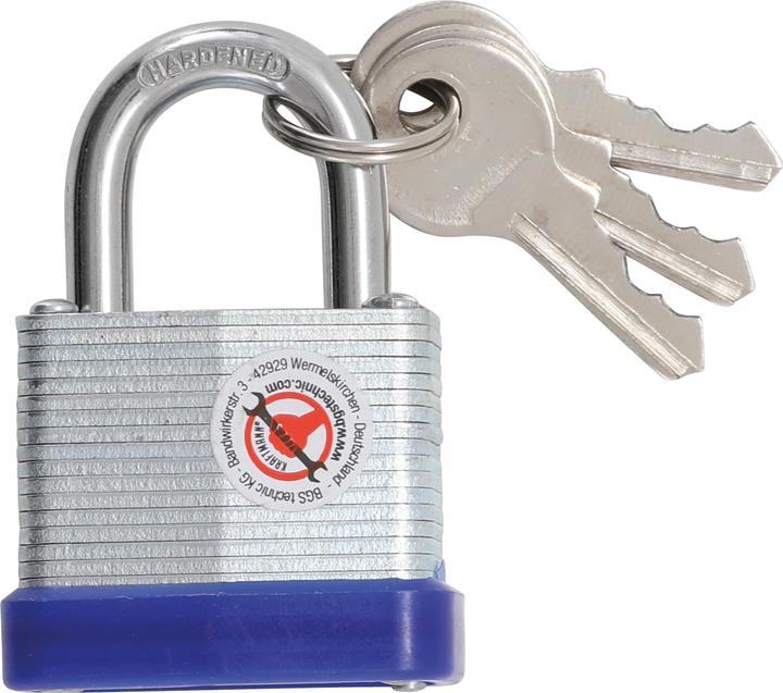 Actual product image BGS Security Padlock 30 mm