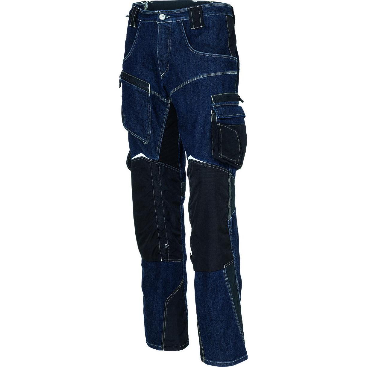 Kübler, Herren, Hosen, Jeanshose PRACTIQ PSA 2 dunkelblau/schwarz Form 2951 Grösse 42, Blau, (42)