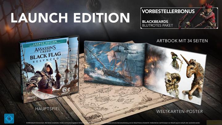 Actual product image Ubisoft Assassin’s Creed Black Flag Resynced - Launch Edition (PS5, DE, FR, IT)