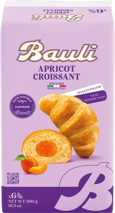 Bauli Croissant - apricot - 6 pieces (6 pcs., 300 g)