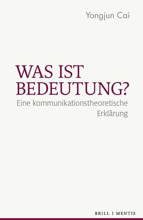 Image du produit Was ist Bedeutung? (Allemand, Yongjun Cai, 2024)