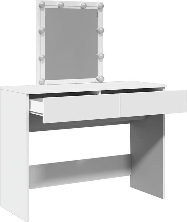VidaXL Schminktisch mit LED-Beleuchtung (100 x 40 x 130 cm)